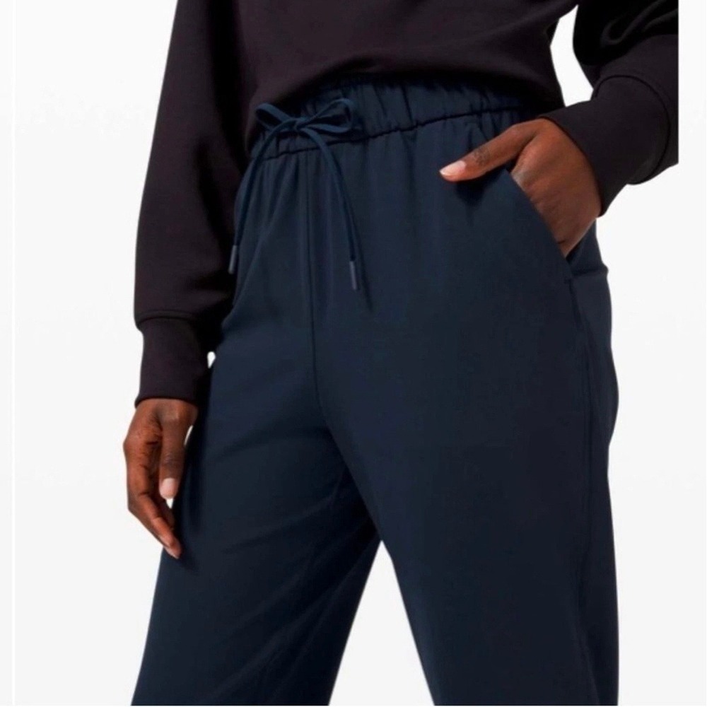 Lululemon Keep Moving High Rise Jogger True Navy Blue LW5CV4S Size 0 Activewear